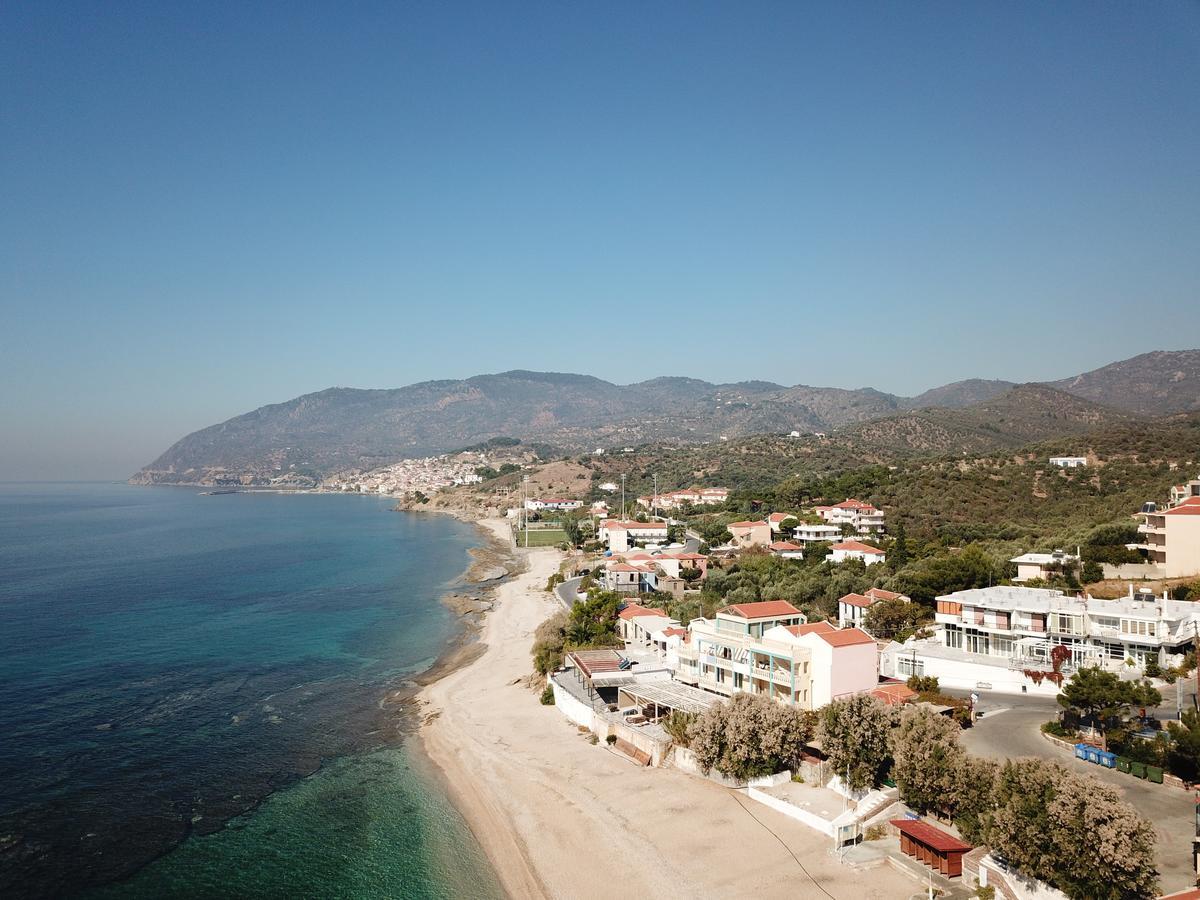 Aparthotel Sappho Plomari Exteriér fotografie