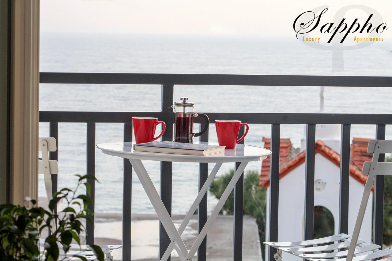 Aparthotel Sappho Plomari Exteriér fotografie